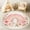 Color 1, variant on Washable Non Slip 3ft Round Rug, Mallard Ducks Ducklings Seamless Pond Reeds Beige Circle Area Rugs with Tassels Carpet for Nursery Bedroom Living Room Playroom Tent rug Tent Castle