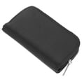 thumbnail image 4 of Miangastore Foxnovo 22-Slots SD SDHC MMC CF Micro SD Memory Holder Pouch Case Zippered Storage Bag Protector (Black), 4 of 8