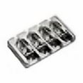 thumbnail image 4 of Hipshot 4-String"A" Brass Bass Bridge, CHROME - .656" Spacing, 4 of 4