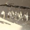 thumbnail image 4 of EGYMEN Christmas Crystal Teardrop Pendant Decorations, 10pcs, Transparent Glass Ornaments for Tree and Home, 1.5 x 1 Inches, 4 of 7