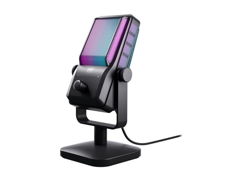 Cherry XTRFY Ngale R - Premium USB Microphone for Streaming & Gaming, RGB Illumination, Black