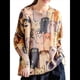 thumbnail image 3 of Suéter Navideño para Mujer, Suéteres Holgados de Punto con Estampado Gráfico, Suéteres Informales de Gran Tamaño. Color XXL, 3 of 7
