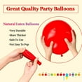 thumbnail image 5 of Red Balloon 110pcs, Red Latex Balloons12 inch for Birthday Valentine's Day Wedding(with 2 Ribbons)., 5 of 8