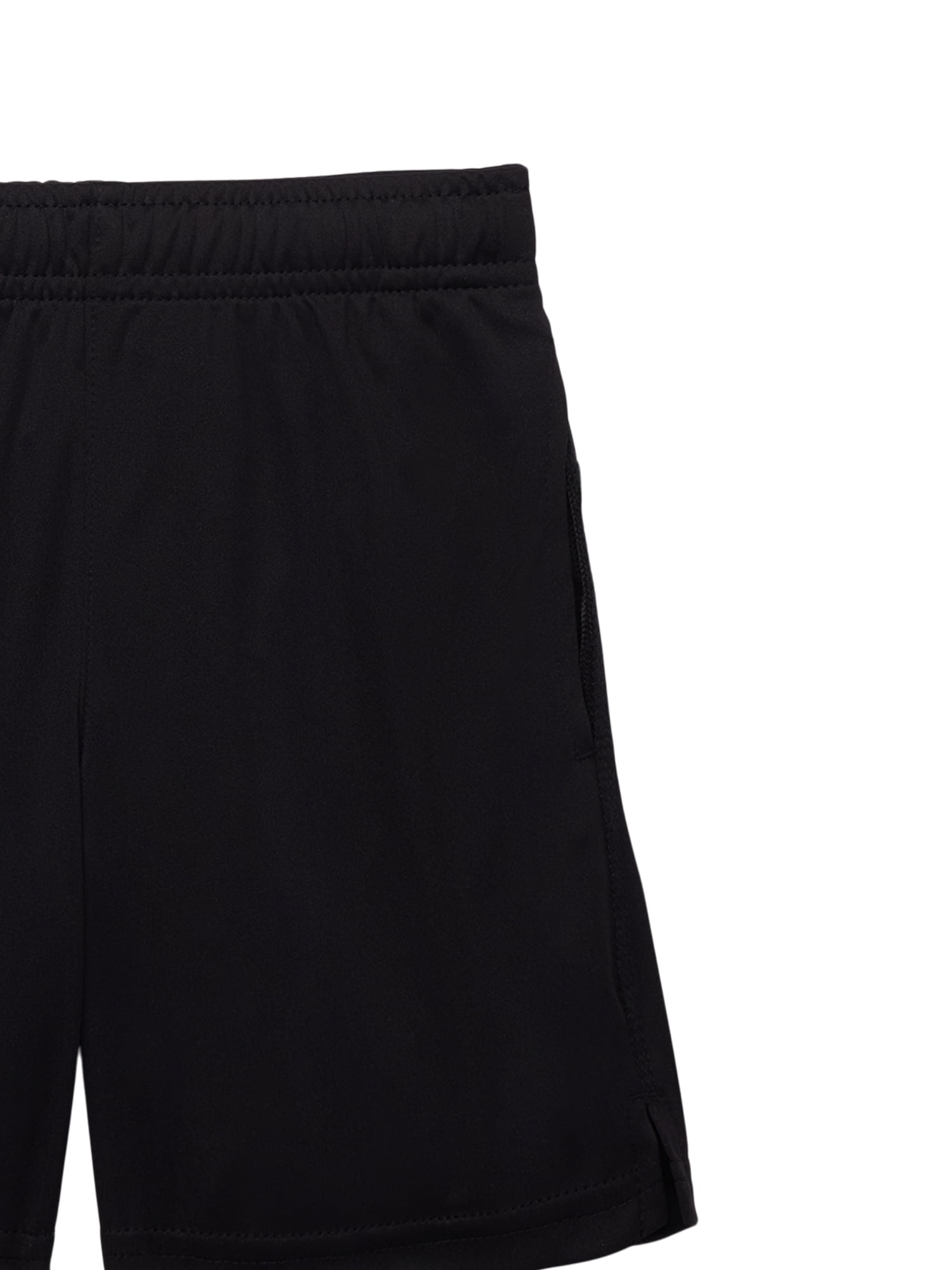 Athletic Works Boys Core Performance Shorts, 5-Pack, Sizes 4-18 & Husky