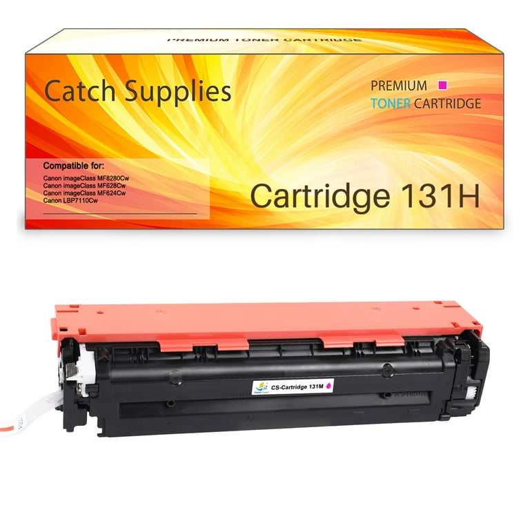 Catch Supplies Compatible Toner for Canon 131 imageClass MF624Cw MF628Cw MF8230Cn MF8280Cw LBP7100Cn for HP 131X Printer (Cyan, 1-Pack) -
