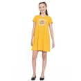 thumbnail image 2 of Garfield Girls Short Sleeve Graphic Dress, Sizes 4-12, 2 of 20
