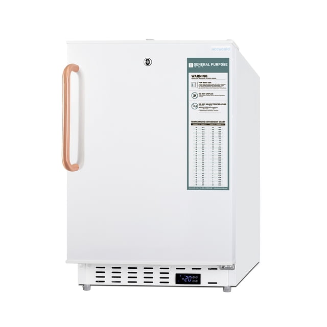Accucold ADA305AFTBC 2.47 cu ft Undercounter Medical Freezer w/ Solid Door - Locking, 115v