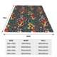 thumbnail image 3 of Balery Mushrooms And Flowers Manta de Felpa Suave y Acogedora – Cobija de Franela Aterciopelada para Cama, Lavable y Cálida para Sofá, Mascotas, Transpirable-80"x60", 3 of 7
