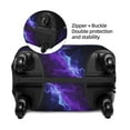 thumbnail image 2 of Hirioo Purple And Blue Nebula for Elasticity Suitcase Cover (No luggage Included) Durable Luggage Protector Fits 18-32 Inch Luggage-Small, 2 of 7