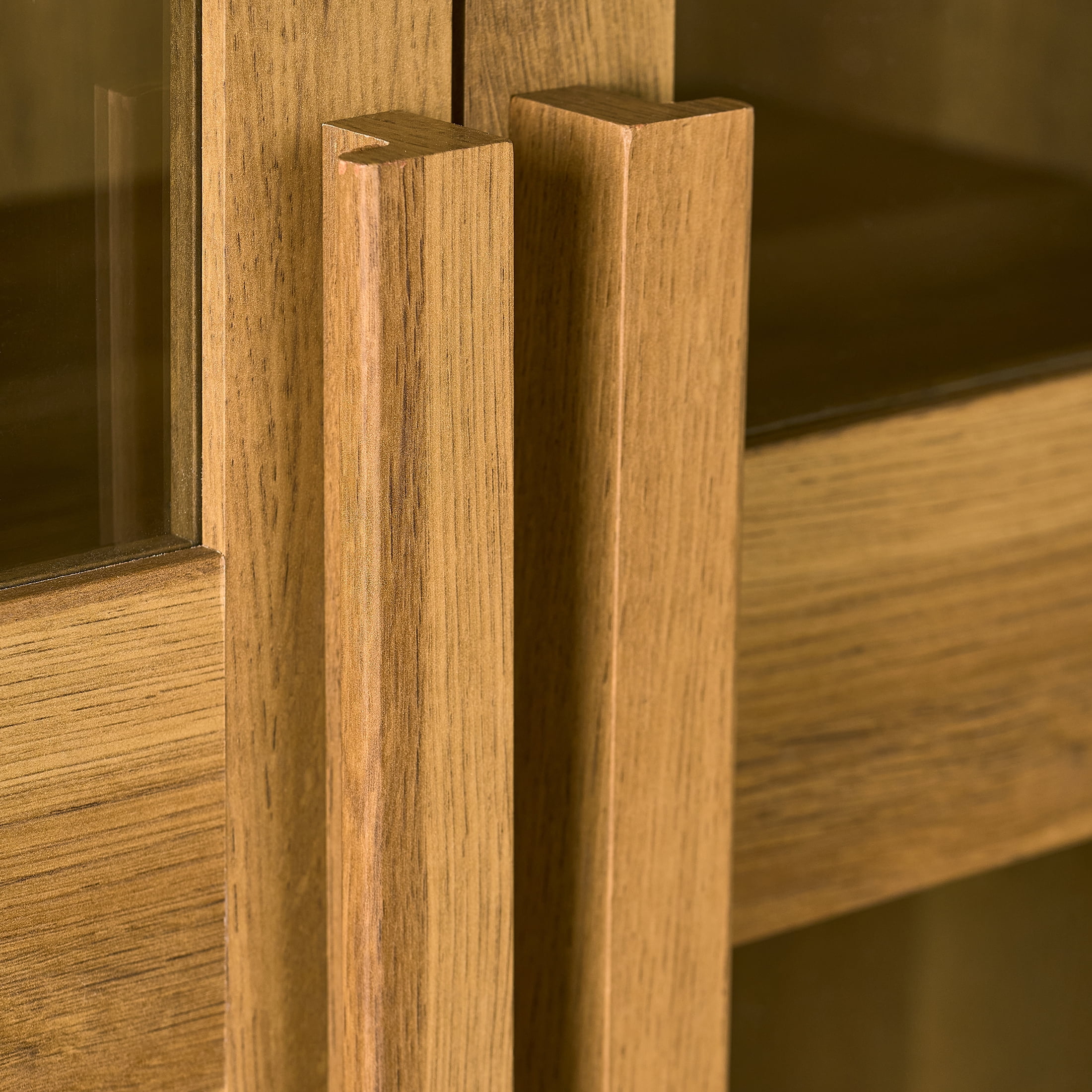 Better Homes & Gardens Ezra Tall Storage Cabinet – Modern Black Finish