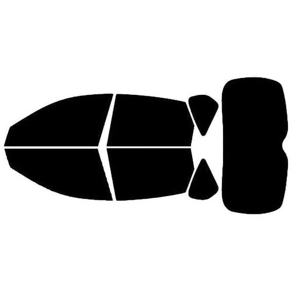 Rvinyl Window Tint Kit Compatible with Subaru WRX 2008-2013 (Wagon) - Complete Precut Kit - 5%