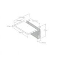 thumbnail image 4 of Universal Metal Bunk Bed Hanging Storage Shelf in Black/Mesh, 4 of 4