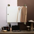 thumbnail image 2 of Prestige Skyline Landscape Rectangular Frameless Rail Mounted Mirror, 2 of 2