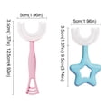 thumbnail image 3 of Children'S U-Shape Toothbrush For 360° Thorough Cleansing Whitening Massage Toothbrush U- Type Modeling Toothbrush For Children, Manual Toothbrush, 3 of 7