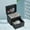 Regular Black, variant on Makeup Carrying Case with Adjustable Dividers Nail varnish Organizer for Makeup Regular Black