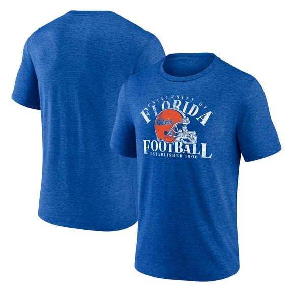 Men's Royal Florida Gators The Goods Tri-Blend T-Shirt