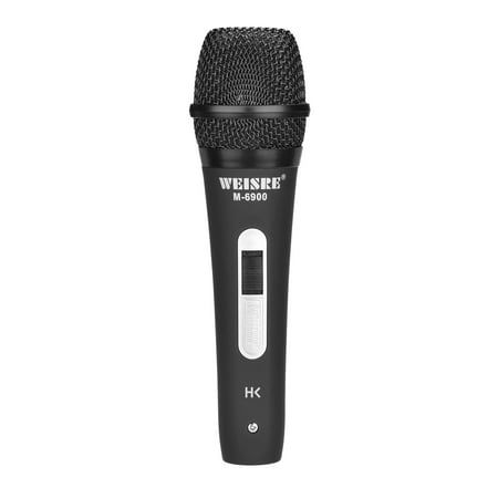 Professional Wired Microphone, Dynamic Vocal Microphone with Excellent Sound & 11.5 Ft Detachable Cable, Perfect Gift for Performance, Stage, Karaoke, Public Speaking or