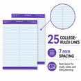 thumbnail image 4 of Aixiny B5 Color-Blocked Notebooks, Navy Blue,2 Pack with 30 Sheets, 4 of 6