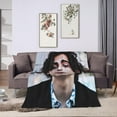 thumbnail image 4 of Blanket Aidan Gallagher Soft and Comfortable Warm Fleece Throw Blankets Yoga Blankets Beach Blanket Picnic Blankets Gift for Dorm Room Office Decor Sofa Bed Camping Travel All Season, 4 of 6