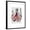 Black Frame, variant on Art.com Octopus Fabulous French Chef Art Print by Fab Funky, 12" x 16"