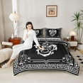 thumbnail image 4 of Castle Fairy Boys Girls Magical Dragon Twin Comforter Sets,Gothic Style Bedding Set, 4 of 8