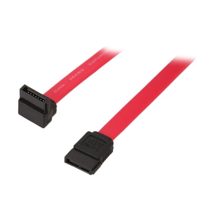 UPC: 0065030805353 | StarTech.com SATA18RA1 1.5 ft. SATA to Right Angle SATA Serial ATA Cable