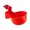 Red, variant on UDIYO Automatic Chicken Water Cup Waterer Kit for Poultry