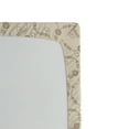 thumbnail image 3 of Ambesonne Floral Fitted Sheet, Blossom Silhouettes Creamy, Twin Size, Champagne Dark Tan, 3 of 5