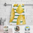 thumbnail image 6 of GZHJMY Pineapple Soft Hand Towels, 2 Pcs Absorbent Bath Towel Decorative Fingertip Towels for Bathroom Gym Spa Hotel Beach Swimming Pool,14.4"x 28.3", 6 of 7