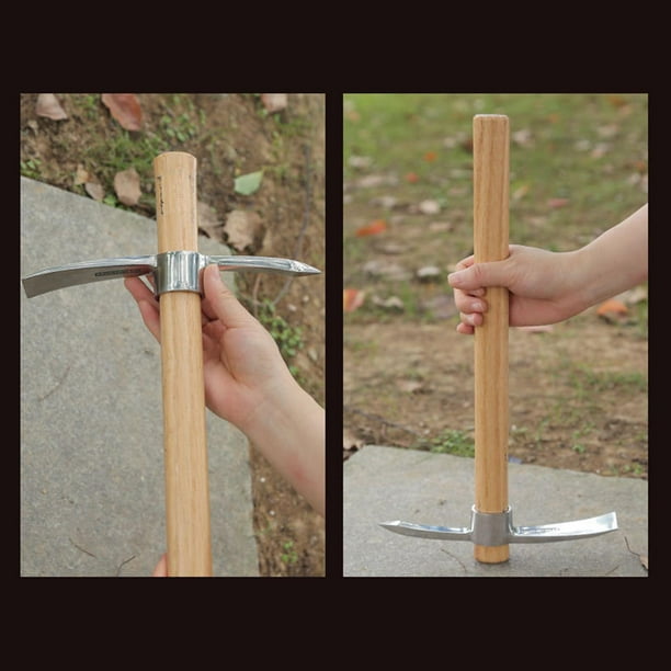 Wooden mattock online