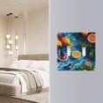 thumbnail image 5 of Dailycode Light Switch Plate Covers 2 Gang Wall Plate Plastics Outlet Covers for Kitchen Home Office Decor Lemons Wine Leaves on Water, 5 of 8