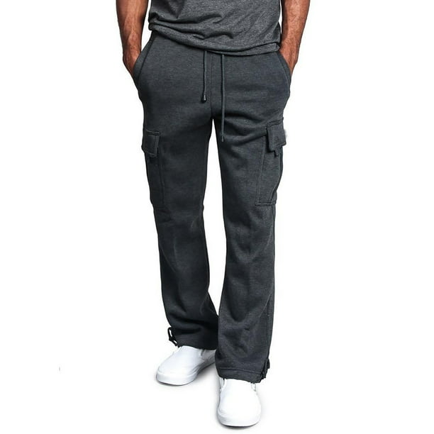 Pantalones largos para hombre, monos de empalme, pantalones casuales de bolsillo, deportivos, de trabajo, pantalones largos para hombre