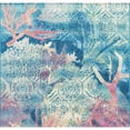 thumbnail image 2 of Unique Loom Outdoor Coastal Collection Area Rug - Edgartown (6'  Square Multi/Blue), 2 of 6