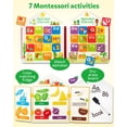thumbnail image 2 of Activity Busy Book Coogam para niños pequeños Felt Montessori de 3 a 5 años, 2 of 8
