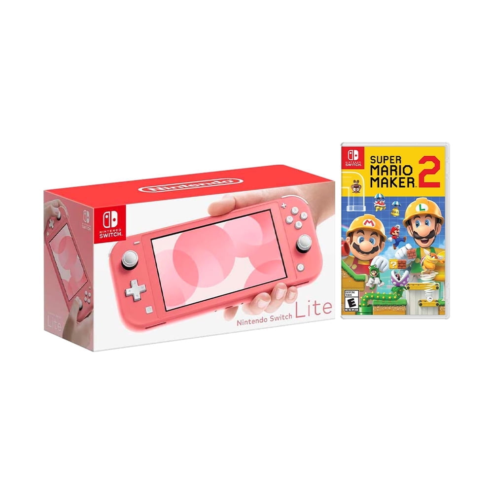 Nintendo Switch Lite ピンク + Mario Party 2020 New Nintendo Switch Lite Coral Bundle with Super Mario