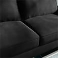 thumbnail image 5 of Saint Birch 13012S-BK Saint Birch Shelby Upholstery Sofa with Wood Legs - Black, 5 of 12