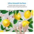 thumbnail image 5 of Pofeuu Lemon Seamless Pattern Oil Painting Effect Print Desk Mat for Keyboard and Mouse，Computer Desk Matt for Desktop，Large Mouse Pad for Desk，Desk Pads on Top of Desks 12x31.5in, 5 of 8