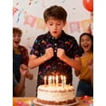 thumbnail image 6 of Boys Polo Shirt Hawaiian Golf Collared Performance Tops Kids Short Sleeve 7-14 Years, 6 of 6