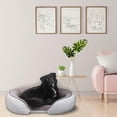thumbnail image 3 of Large Orthopedic Oval Lounger Dog Bed, 38in, 3 of 4