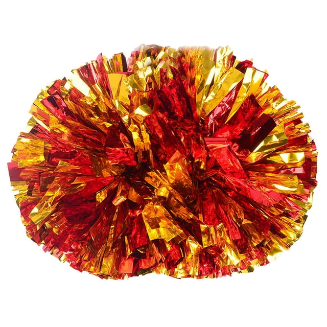 Hearth & Gear Cheerleading Handheld Colorful Flower Event Sports Performance Activities Cheering Supplies Lightweight Handle Design Off Party Flags on A String Outdoor Birthday Party Decorations for