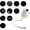 10 Projection Films, variant on otnbgsr 2 in 1 Galaxy Projector Night Light USB Starry Sky LED Projection Lamp with Adjustable Brightness for Bedroom Decor
