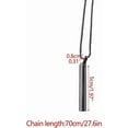 thumbnail image 2 of Whistle Necklace for Stress Relief Mindful Breathing and Relaxation Pendant with Lanyard, 2 of 3
