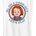 thumbnail image 3 of Chucky - I'm a Good Guy Lets Play- Womens Short Sleeve Graphic T-Shirt, 3 of 5