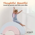 thumbnail image 6 of KIDKII Rainbow Classic Soft Foam Play Blocks, Indoor Climber Set for Toddlers, Pastel, 6 of 8