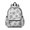 Sunflower White Pattern, variant on Sunflower and Leaf Orange Pattern Backpack for School, Cute School Bag with Adjustable Shoulder Straps and Padded Back, 13.4"x11"x4.7"