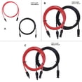 thumbnail image 4 of Sidaley Extensor de Cable de extensión a prueba de polvo para Panel Solar, 2 piezas, 10AWG/6mm², accesorio de alambre de cobre aislante de doble capa Electrónica miscelánea 4.5 millones, 4 of 6
