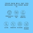 thumbnail image 3 of Base de jabón Skin Said Yes Leche de cabra, 2,27 kg, sin SLS/SLES, 3 of 9