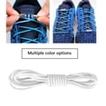 thumbnail image 4 of pitrice Lacets Élastiques Type Boucle Lacets Métal Verrouillage Espadrilles Lacets Blancs, 4 of 7