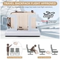 thumbnail image 2 of Mochila de viaje aprobada por Coofay Carry on Flight, 18 x 14 x 8 pulgadas, 2 of 8