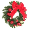 thumbnail image 5 of Guirnalda de Navidad, colgante de corona de Navidad, letrero de puerta de Navidad, letrero de porche, decoración del hogar de Navidad, 5 of 5